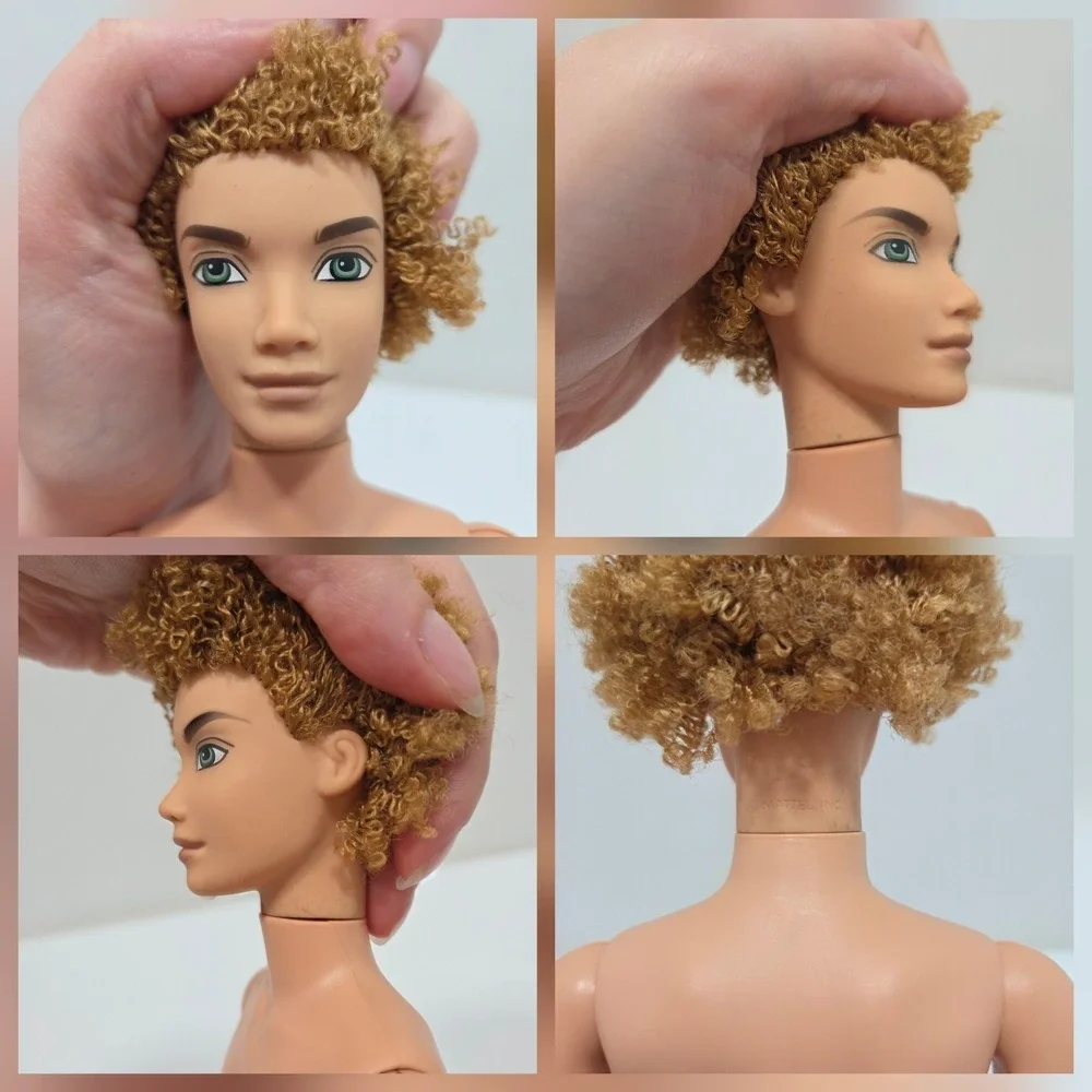 My Scene BACK TO SCHOOL BRYANT Articulated Boy Doll Curly Hair - Mattel 2003